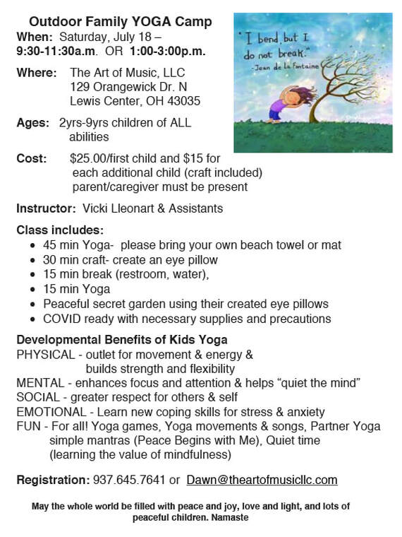 Outdoor Family Yoga Camp